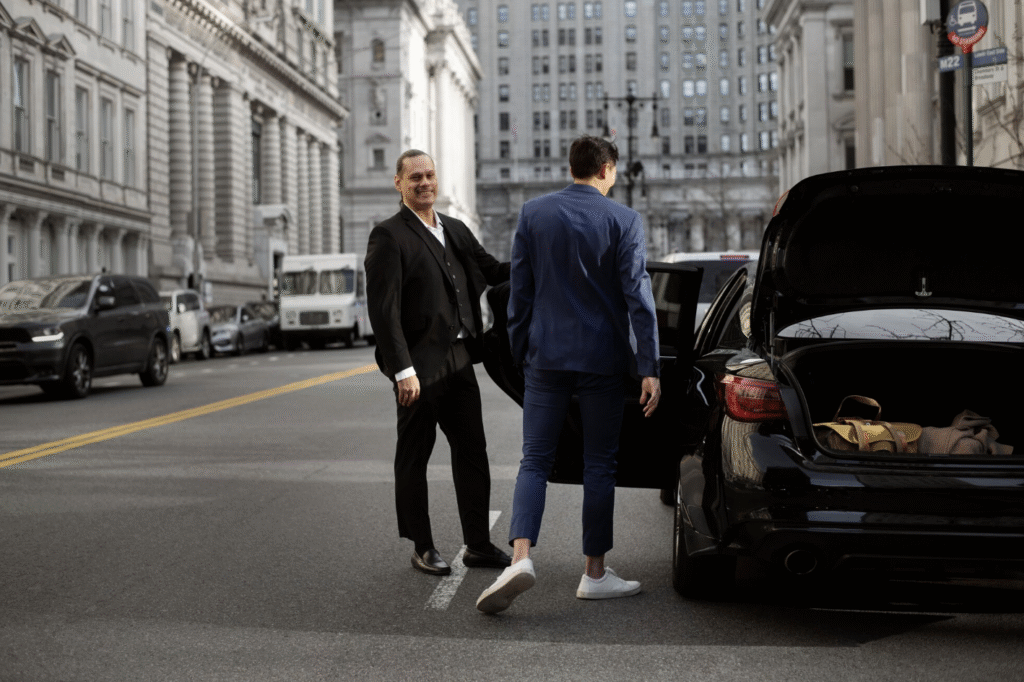 Corporate private transfer Switzerland with Mercedes S-Class